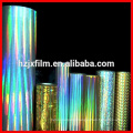 Filme holográfico BOPP do arco-íris para embalagem de presente
